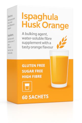 Ispaghula Husk Orange Drink Sachets Contains Natural Fibre Pack of 30 x 2-60 PACK
