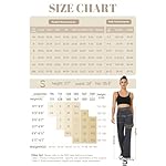 keriffe Women's Straight Leg Pants High Waisted Button Stretchy Business Work Casual Trousers Multiple Pockets - Image 5