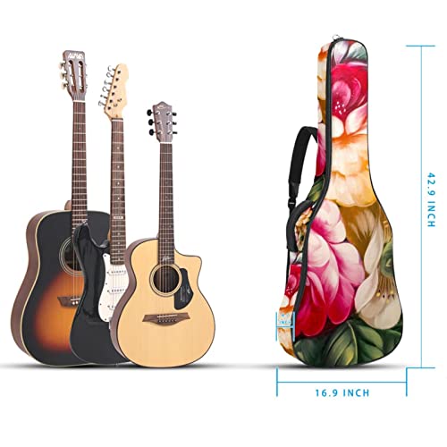 Étui de protection rembourré pour guitare classique acoustique Motif libellule, Multicolore 07, 42.9×16.9×4.7 in… - Les Beatles, Paul McCartney, John Lennon, RIngo Starr, George Harrison Étui de protection rembourré pour guitare classique acoustique Motif libellule, Multicolore 07, 42.9x16.9x4.7 in… – Image 6