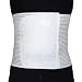 BODYPERFECT Bandeau abdominal Post-opératoire Unisexe Correcteur Post-opérationnel Soulage les maux de dos Fermeture réglable H 28 S BLANC
