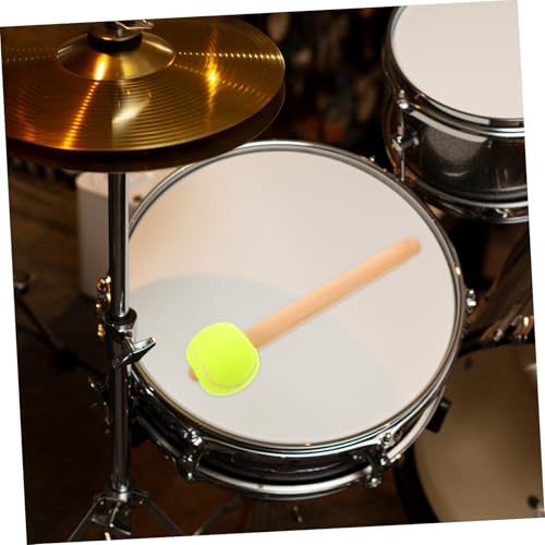 Baqueta para batería SHOWERORO con mango de madera, ideal para bandas escolares y marchas, para tambores de caja y actuaciones, potencia de golpe constante miniatura 5