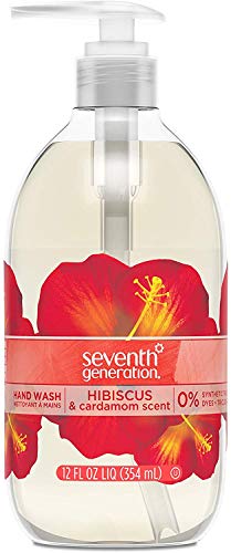 Seventh Generation Hand Wash, Hibiscus & Cardamom, 12 Ounce