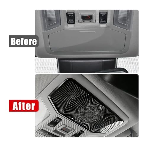 Plafonnier de console pour Toyota RAV4 anti-rayures et cache tweeter