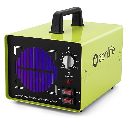 Ozonlife Upgraded Ozone Generator 50,000mg/h Powerful Ozone Machine Odor Removal for Industrial Commercial Household