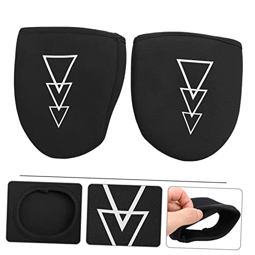 Cubiertas para calzado de ciclismo, impermeables y resistentes al viento, para uso en bicicleta y senderismo, color negro miniatura 3