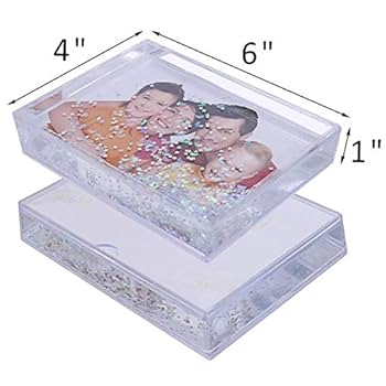 Amazon.co.jp: RDH グリッターフォトフレーム アクリル 友人