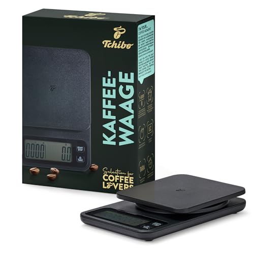Foto von Tchibo Kaffeewaage inkl. Timer, Abschaltautomatik, LC-Display, Schwarz