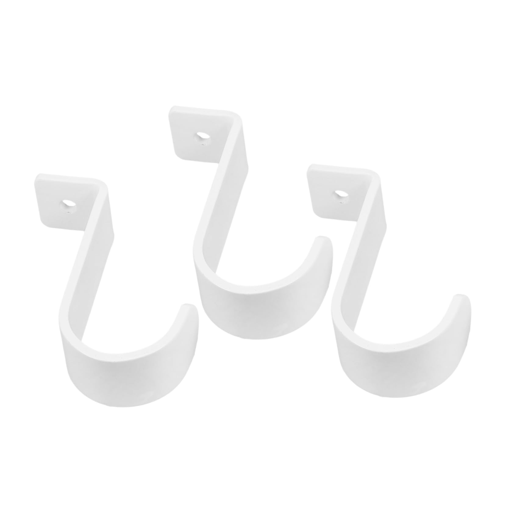 Veemoon 15pièces Support De Rideau Réglable Inoxydable De Brackets pour Tiges De Rideau Installation Facile Et Compatible avec Styles De Rideaux Variés Couleur Élégante Et Moderne