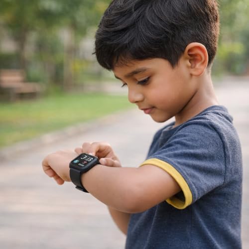 Image of Matrix Junior Luminous LED Display Digital Watch | Water Proof | Silicone Strap | for Boy & Girls (Teal)