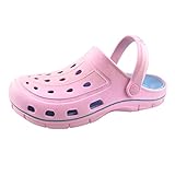  Las Mujeres Clogs Classic Garden Mules Eva Playa Zapatos de Verano al Aire Libre Flats Slingback Slip en Sandalias de Abrigo Tobillo