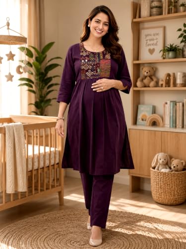 Image of RITIJYA Cotton Cord Set for Women