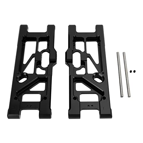 Brazo de suspensión inferior trasera RC en aluminio negro para coches 1/5 Outcast Kraton 8s 1