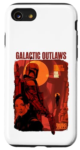 Coque iPhone 7 Star Wars Boba Fett antichoc Galactic Outlaws