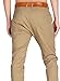 ITALY MORN Pantalones Chinos Cargo Hombre Slim Trabajo Primavera 34 Caqui