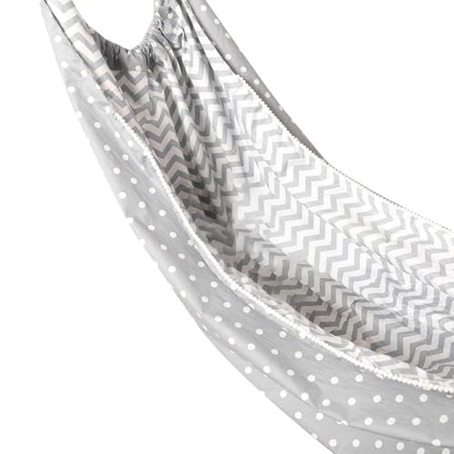Hamaca para bebé, Hamaca para bebé de 51x39 Pulgadas, Suave, cómoda y Segura, toallita de algodón, Columpio Colgante para decoración del hogar del Dormitorio, niño pequeño