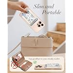 Compatible with Magsafe Wallet Leather Card Holder, Sea Plants - Image 2