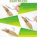 LUCKYFISHING Live Shrimp Hooks Fishing Hooks Saltwater Freshwater 20pcs Professional V Shrimp Hook for Bass Catfish Pike Trout 3/0-20PCS