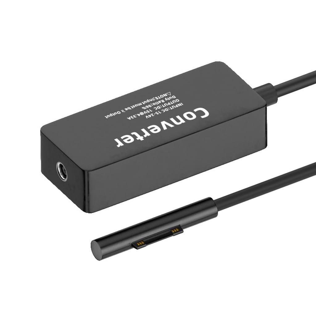 Concept Kart 65W Type C Female to Surface Pro Charging Converter Cable, Magnetic Adsorption Interface Portable Adapter Compatible with Surface Pro 3/4/5/6/7/8/9, Book 1/2, Go 1/2/3 (B0CWV2P2HL) Amazon Price History, Amazon Price Tracker