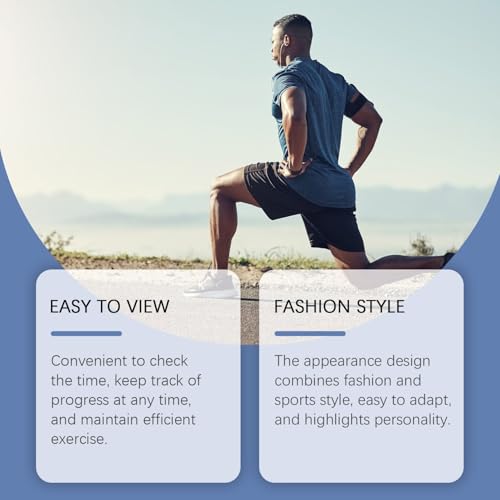 Sports Watch, Touch Screen LED Silicone Bracelet,Outdoor Sports Fitness Time Management Fashionable, Versatile, Personalized, Daily Portable2