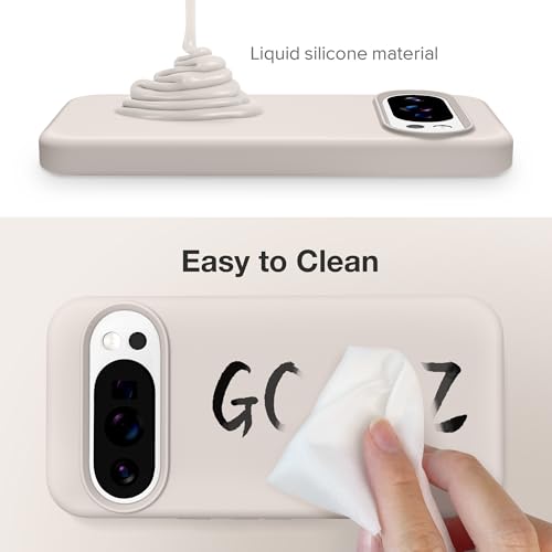 Coque silicone Google Pixel 10 au design épuré et doux toucher microfibre - 4