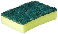 Scotch-Brite SBHDSS8PK Heavy Duty Scrub Sponges 115mm x 75mm x 30mm (8 Pack), Green