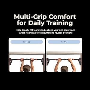 Sunny Health & Fitness Adjustable Doorway Chin Up/Pull Up Bar 330 LB — photo 4 of 6