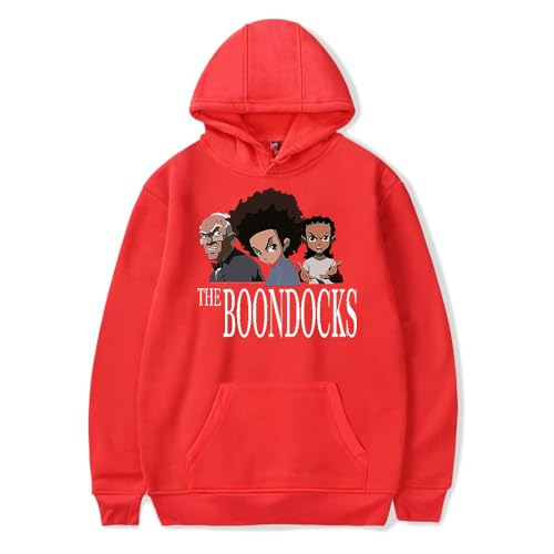YUDI The Boondocks Hooded Sweatshirt Street Fashion Men's and Women's Winter Hooded Sweatshirt - Main Image
