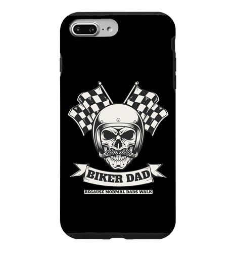 Biker Dad Because Normal Dads Walk Motorcycle �� �X�}�z�P�[�X iPhone 7 Plus/8 Plus �p