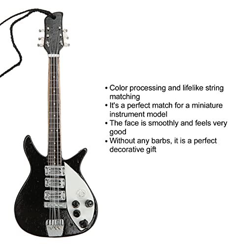 Instruments de musique Modèle Décor Bois Instrument de musique Ornements Instruments de musique Guitare Pendentif Base… - Les Beatles, Paul McCartney, John Lennon, RIngo Starr, George Harrison Instruments de musique Modèle Décor Bois Instrument de musique Ornements Instruments de musique Guitare Pendentif Base… – Image 4