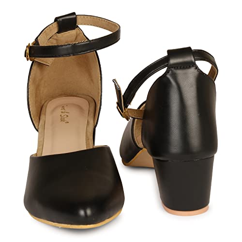 Image of Smart & Sleek Women's Comfortable Block Heels Sandal