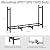 DIAMONDFORGE 4ft Firewood Rack Outdoor, Heavy Duty Fire Wood Stand, Metal Firewood Rack Indoor, Firewood Holder Storage, Log Wood Pile Racks Stand for Patio, Garden, Backyard, Matte Black