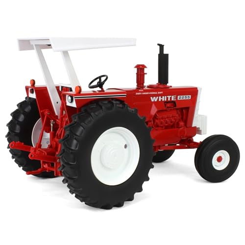 ERTL Tractor escala 1:16 White rojo 2WD Prestige miniatura 3