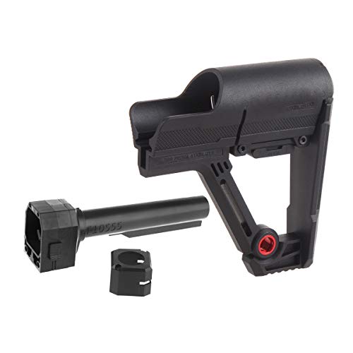 WORKER Mod F10555 Stock Core with MGP Stock for Nerf Blaster Toy (Black)