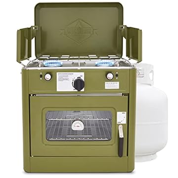 portable gas stove with oven