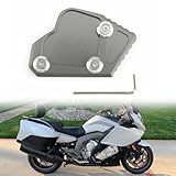 [Grand pied] Cette plaque d'extension offre une plus grande surface de contact, une stabilité sur un sol mou, des bords boueux, du sable et des surfaces inégales pour votre K1600GT/GTL 2011-