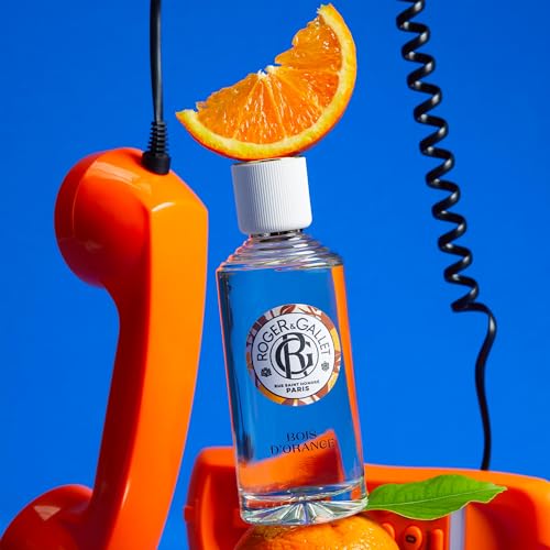 Roger&Gallet - Eau Parfumée Bienfaisante Bois D'Orange - Parfum d’Orange Amère, Patchouli et Bois de Rose - Fragrance Légère et Naturelle - Inspirée de la Formule Originale de l'Eau de Cologne