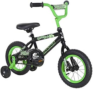 Dynacraft Magna Gravel Blaster Boys BMX Street/Dirt Bike 12", Black/Green