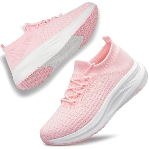 YHOON Womens Slip-On Breathable Walking Shoes Cover