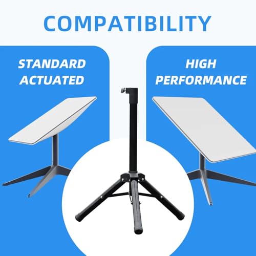 Trépied satellite V2 V1 : kit montage portable et support pliable robuste avec base large