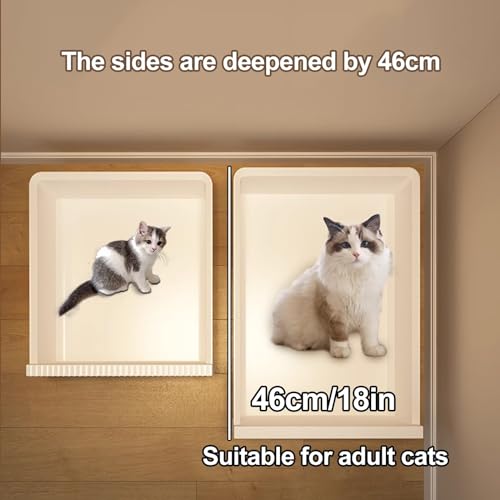 Cages d'intérieur pour chats : la solution anti-odeur avec bac intégré - 4