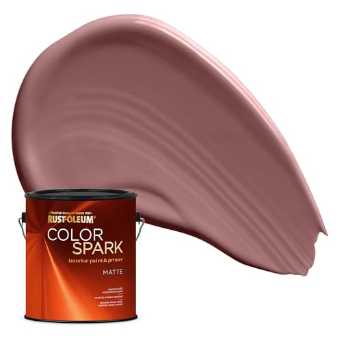 Rust-Oleum Color Spark Interior Paint and Primer in One, Matte,