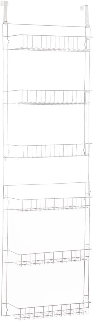 Urban.Nest Over-the-Door Storage Rack with 6 Shelves – 18 3/4" W x 52" H