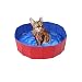 Piscina pieghevole per cani, ecologica, in PVC, antiscivolo, con valvola di...