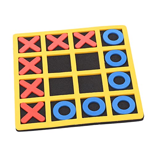 Tixiyu Mini Jeu éducatif Portable Tictactoe pour Un Temps de Jeu Agréable, Favorise la Communication Interpersonnelle – Matériau EVA – Cadeau Parfait