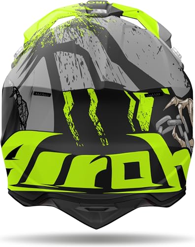 Casque Off-Road Airoh Wraaap WRC55 Leger et Ultra Ventile XS - 3