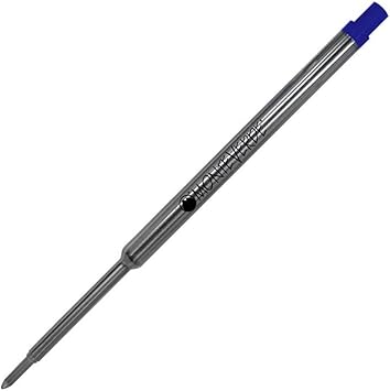 Monteverde USA Capless Gel Refills to Fit Waterman Ballpoint Pens, Fine Point, Blue, 2-Pack, Vibrant and Reliable Ink for Daily Writing
