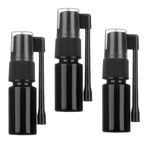Imagen de 3 botellas de spray negras a prueba de luz de 10 a 100 ml