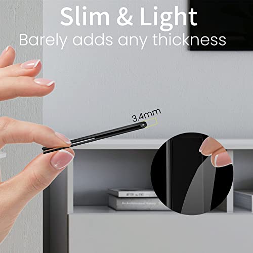 Obhei Mini Phone Kickstand, Folding Invisible Portable Metal Cell Phone Stand Holder For Desk, Compatible With Iphone, Samsung And All Cellphones, Black #TOP3