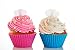 Silicone Cupcake Liners - Baking Molds - Wedding Baking Supplies - Reuseable- 12 piece Set with Storage Container
