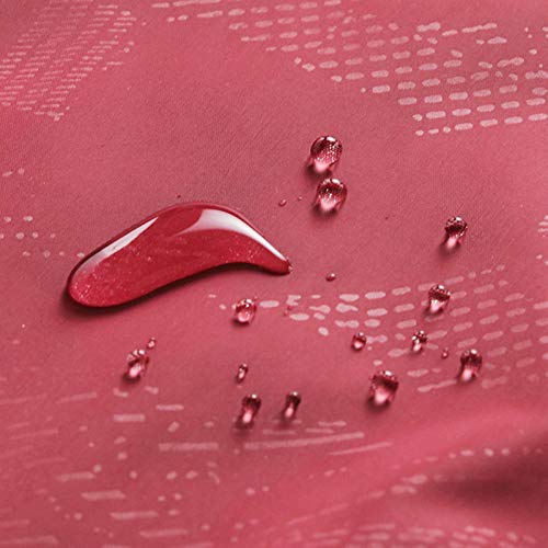 wudidianzi Jaqueta masculina feminina casual à prova de vento ultraleve à prova de chuva, Preto, L